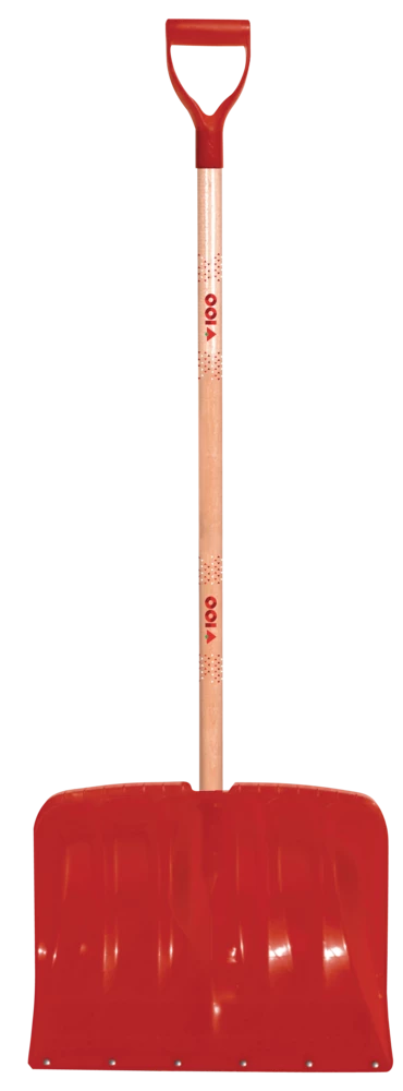 Yardworks Heritage Heavy Duty Snow Scoop Shovel With Nylon Wear Strip, 19-in, CT100 Edition - Image 2