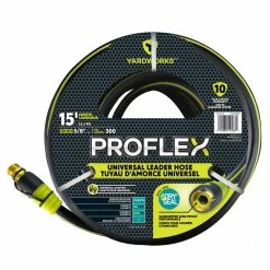 Yardworks Yardwork Proflex Universal Leader Hose, 15-ft
