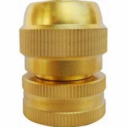 Yardworks 1/2-in Female-End Brass Garden Hose Repair Mender