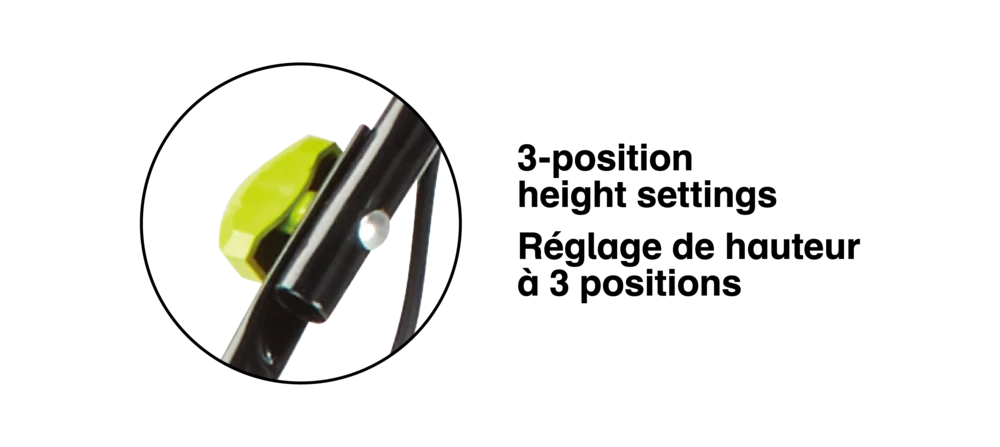 Yardworks GLR120CU 14-in 10A Electric Corded 4000 RPM Dethatcher - Image 3