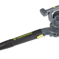 Yardworks 12 Amp 400CFM Electric Leaf Blower/Vacuum Black
