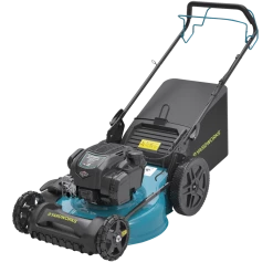 Yardworks 3-in-1 163cc Gas Engine RWD Self-Propelled Lawn Mower, 22-in
