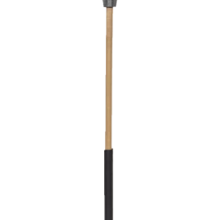 Yardworks 24-in Wide Ultra-Light Clog Free Leaf Rake, 60-in Hardwood Shaft