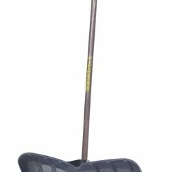 Yardworks Heavy Duty Snow Pusher Shovel With Nylon Wear Strip, 26-in