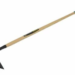 Yardworks Tempered-Steel Garden Hoe, 48-in Hardwood Shaft