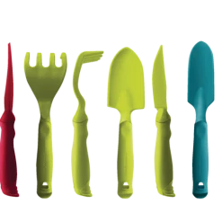 Yardworks Kids' Garden Tool Set Assorted Colours, 6-pc