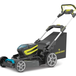Yardworks 96V Self Propelled Lawn Mower, 22-in