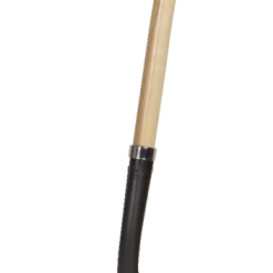 Yardworks Tempered-Steel Round-Point Short-Handle D-Grip Shovel, 40-in Wooden Shaft