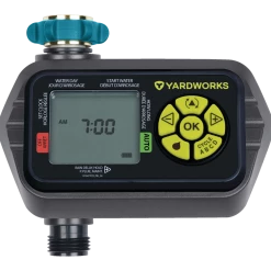 Yardworks Dry Seal Programmable Digital Water Timer, 1-Zone