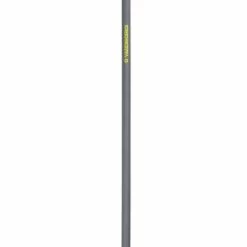 Yardworks 24-in Wide Metal 24-Tine Leaf Rake, Fibreglass Shaft
