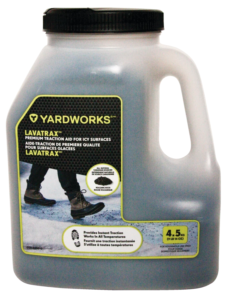 Yardworks LavaTrax Traction Aid For Icy Surfaces, 4.5-kg