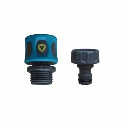 Yardworks Plastic Quick Connect Tap Set, 2-pc