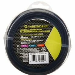 Yardworks Round Trimmer Line 0.080"X40', Black
